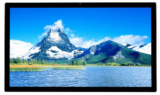 Capacitieve LCD Smart Board Touch 65 inch 4K 3840*2160 Anti-Glare Tempered Glass Monitor Geen systeem voor TV School Mall