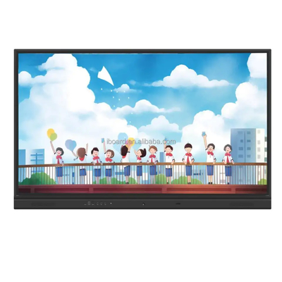 65 75 86 inch 20 Touch Android Interactief Flat Panel met 4000: 1 Contrast 6ms met WIFI Hotspot HDMI/VGA/USB Outputs