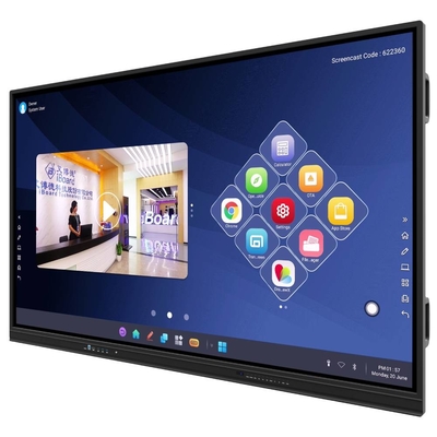 Nieuwste Interactieve Touchscreen Monitor 75 inch voor Onderwijs Corporate Display
