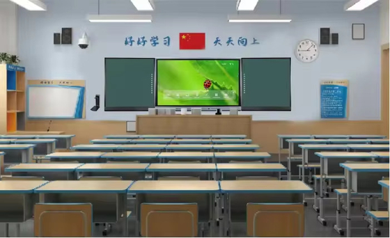 86 inch Intelligent Blackboard Recordable Smart Screen Interactief Whiteboard Met OPS 40 Touch Points Groenbord