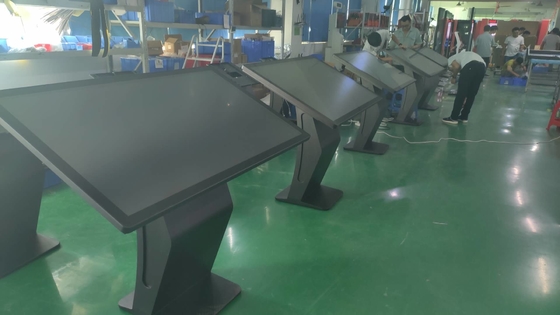 Iboard Factory Direct CE FCC LED Kiosk Display Interactief Vloer Staande K Style Digitaal Signage Venster Systeem Voor Bedrijfsreclame