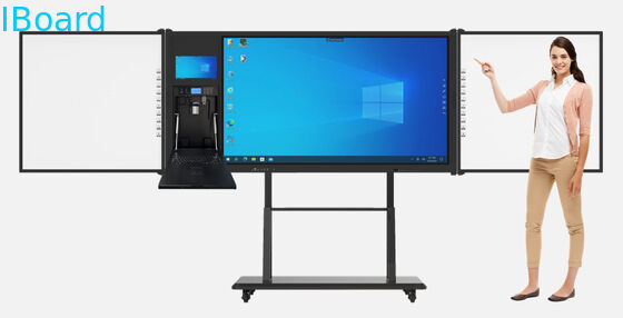 4K Ultra HD Interactief Flat Panel met 20 Touch Points en ingebouwde luidsprekers voor onderwijs