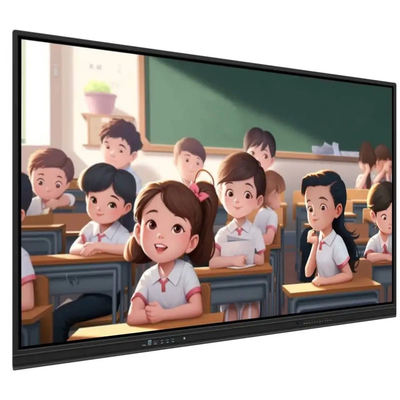 55 65 75 86 98 105 Inch Digitaal 4K Interactief Flat Panel Touch Screen Ai Smart Interactief Whiteboard voor klaslokaal conferentie