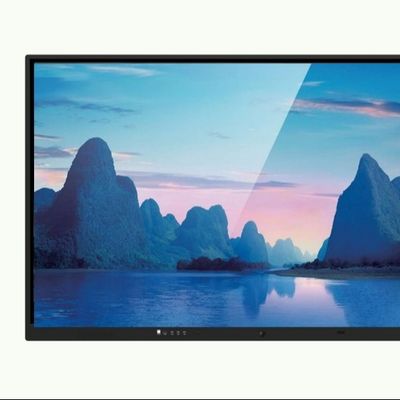 Interactieve flatscreen met een touchscreen voor conferenties