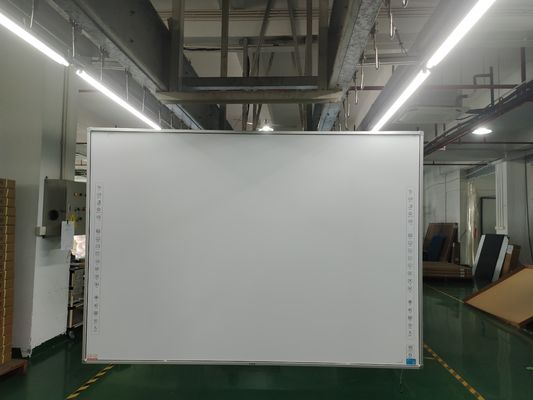 Fabriek Direct Keramisch Of Glanzend Plastic Oppervlak IR 20 Aanraakpunt Interactief Whiteboard Slim Aanraakscherm Met 22 Sneltoetsen Aan Elke Kant Voor Snelle En Gemakkelijke Navigatie School Onderwijs Whiteboard