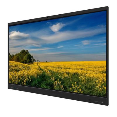 Interactief touchscreen whiteboard voor wandmontage 75 inch met Type-C USB HDMI VGA RJ45-interface Onderwijs- en vergadersoftware