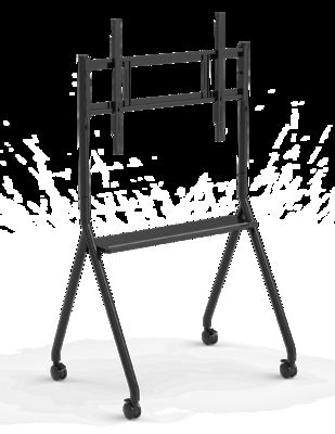 Nieuw aangekomen Interactief Whiteboard Statief Verrijdbaar 42 Tot 75 Inch TV Monitor Hefbaar Mobiel Statief Max. Draagvermogen 60 KG Krachtige Wielen Gemakkelijk Verplaatsbaar voor interactief whiteboard mobiel statief