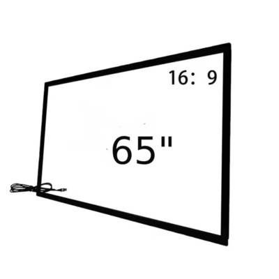 Infrarood Touch Frame Overlay 32 43 49 55 65 75 Inch 40 Infrarood Touch Points Met USB-aansluiting Voor Digitale Kiosk Totem TV Monitor