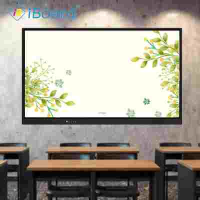 65 inch interactief flat panel display touchscreen monitor met Android-systeem voor slimme klaslokalen