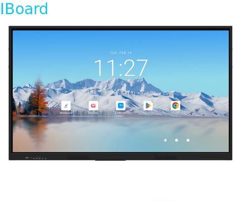 iBoard Interactief whiteboard Android 16 EDLA gecertificeerd Interactief Flat Panel