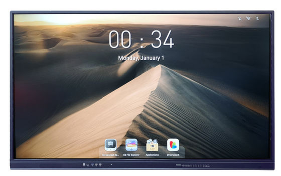 Avondmaal Slanke Interactieve Vlakke Comité Touch screenmonitor Android9.0 OS