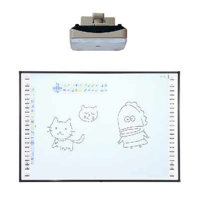 84 inch Interactief Whiteboard Keramisch Nano oppervlak 78~120 inch met CE-certificering