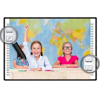 Nano Ceramische Infrarode Aanraking Whiteboard van 82 Duim Interactieve Digitale Whiteboard past aan