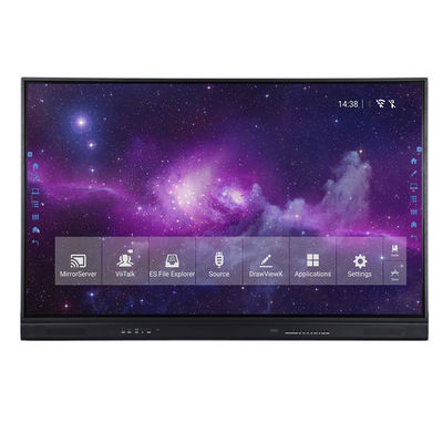 De antispiegel van het Glansglas Optische Interactieve Whiteboard 65in Aluminium goede kwaliteit