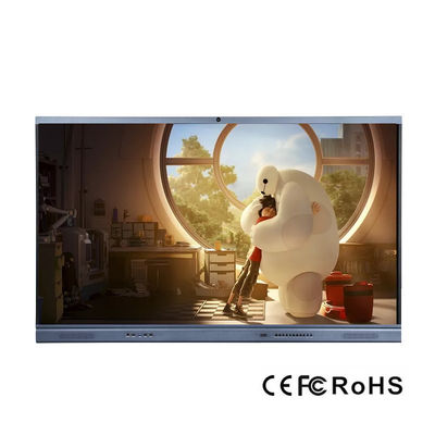 Android 11 het 86 Duim Interactieve Vlakke Comité Multiaanrakings LEIDENE Scherm 4K